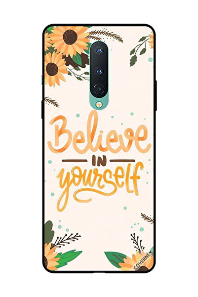 Covernex غطاء حماية لهاتف OnePlus 8 - ثق بنفسك - زهور الشمس