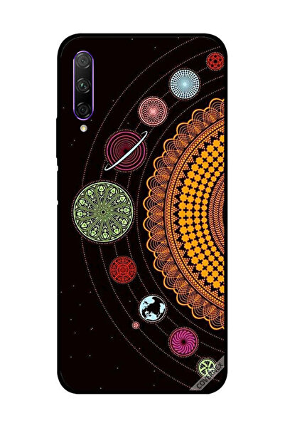 Covernex غطاء حماية لهاتف Honor 9X Pro بتصميم أشكال ماندالا الفضائية