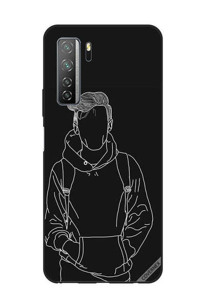 Covernex غطاء حماية لهاتف هواوي نوفا 7SE/P40 لايت 5G رسم جاكت بوي