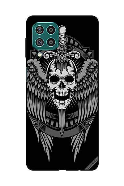 Covernex غطاء حماية لهاتف سامسونج جالاكسي M62/F62 جمجمة بأجنحة نسر