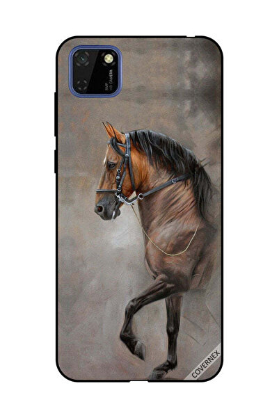 Covernex غطاء حماية لهاتف هواوي Y5P صورة حصان عتيقة