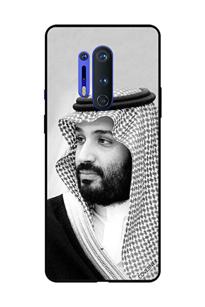 Covernex غطاء حماية لهاتف ون بلس 8 برو - صورة محمد بن سلمان بالأبيض والأسود