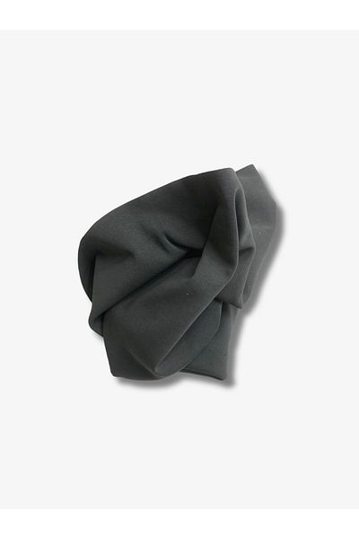 Yiğit Kumaş Rib Fabric, Piece 30X190 cm Smoked Color
