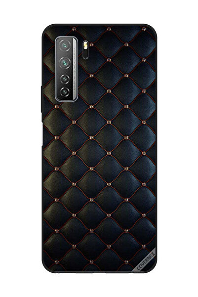 Covernex غطاء حماية لهاتف هواوي نوفا 7SE/P40 لايت 5G، مطبوع عليه نقشة قماشية ...