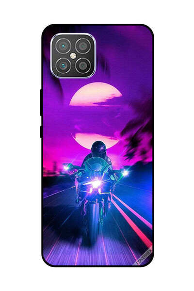 Covernex غطاء حماية لهاتف هواوي نوفا 8 إس إي - راكب الدراجة النارية يترك القم...