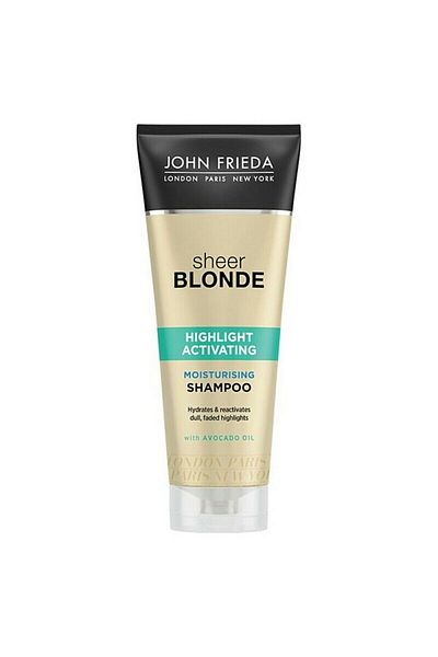 Elizabeth Arden John Frieda Sheer Blonde Moisturizing Shampoo, 250 ml