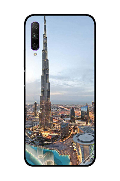 Covernex غطاء حماية لهاتف Honor 9X Pro منظر جميل لوسط مدينة دبي