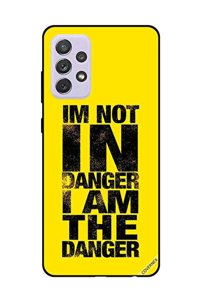 Covernex غطاء حماية لهاتف سامسونج جالكسي A52 أنا لست في خطر أنا الخطر
