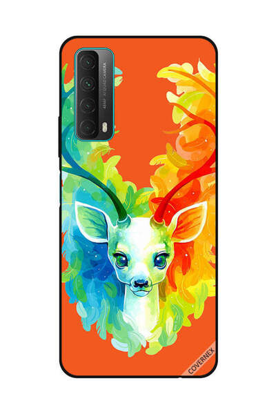 Covernex غطاء حماية لهاتف هواوي Y7A/P Smart 2021 - غزال ملون