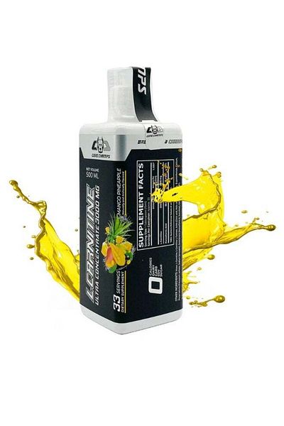 Core Champs L-Carnitine, Ultra Concentrate 3000mg, Mango Pineapple Flavour, 33 Servings