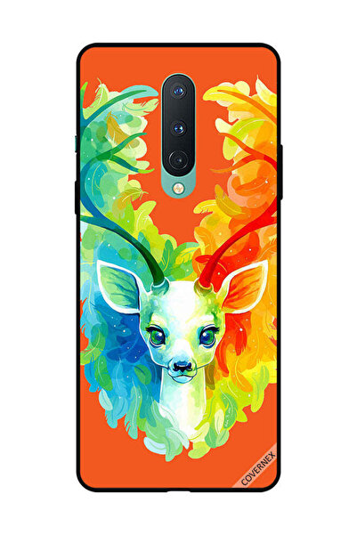 Covernex غطاء حماية لهاتف OnePlus 8 - غزال ملون