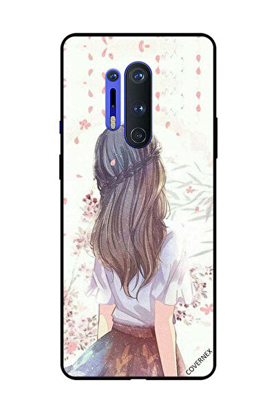 Covernex غطاء حماية لهاتف OnePlus 8 Pro فتاة لطيفة في تفكير عميق
