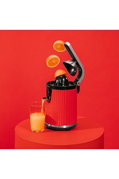 CECOTEC Cecotec Xqueeze RetroJuice 600 W citrus juicer, stainless steel filter, red