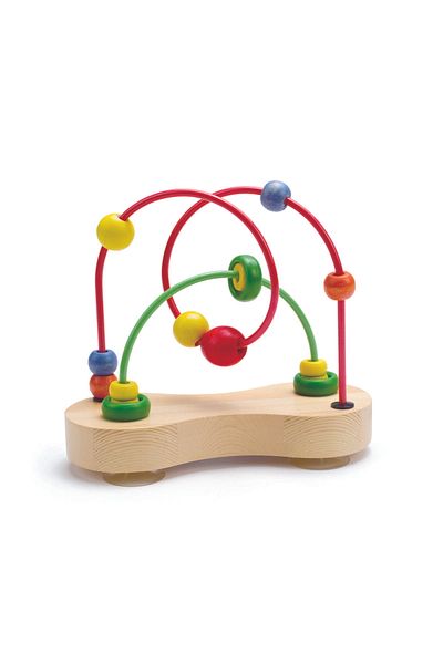 Hape Centru de activități din lemn, Hape, labirint cu buclă dublă