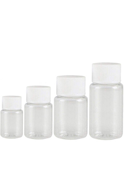 Choice4 15 مل شفاف 10 قطع 15 مل/20 مل/30 مل/50 مل/100 مل زجاجات محكمة الغلق ق...