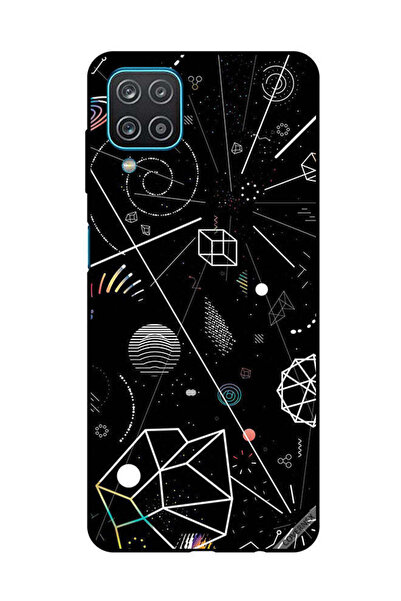 Covernex غطاء حماية لهاتف سامسونج جالاكسي A12/M12 بأشكال هندسية