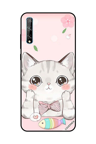 Covernex غطاء حماية لهاتف هواوي Y8P/P Smart S Cat Fish