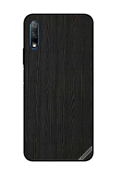 Covernex غطاء حماية لهاتف Honor 9X بنمط خشبي أسود