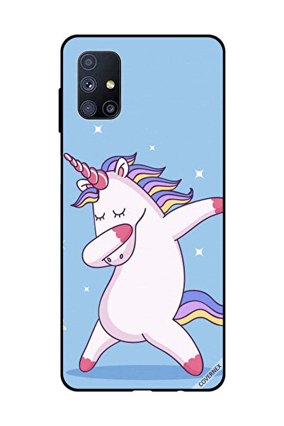 Covernex غطاء حماية لهاتف سامسونج جالاكسي M51 يونيكورن أزرق داكن