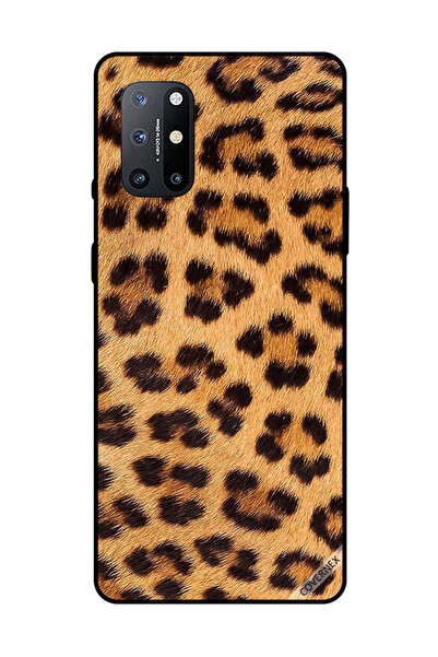 Covernex غطاء حماية لهاتف OnePlus 8T بنقشة جلد النمر باللونين الأسود والبني