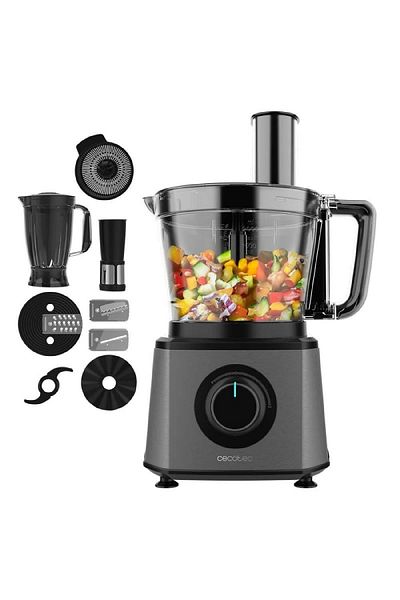 CECOTEC Food processor Cecotec Paprika 2000, 2000 W, Stainless steel