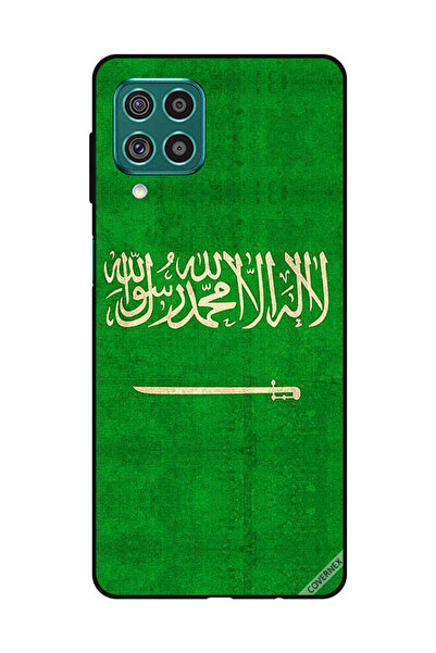 Covernex غطاء حماية لهاتف سامسونج جالاكسي M62/F62 بعلم المملكة العربية السعود...