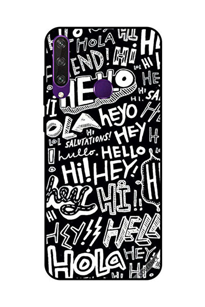Covernex غطاء حماية لهاتف هواوي Y6P Hi Hello Tags