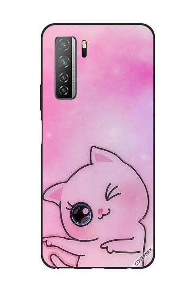 Covernex غطاء حماية لهاتف هواوي نوفا 7SE/P40 لايت 5G - قطة صغيرة
