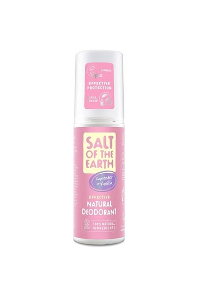 Saltoftheearth Spray deodorant reîncărcabil, Salt of the Earth, 100ml, Lavandă și Vanilie