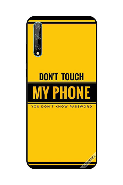 Covernex غطاء حماية لهاتف هواوي Y8P/P Smart S، لا تلمس هاتفي، أنت لا تعرف كلم...