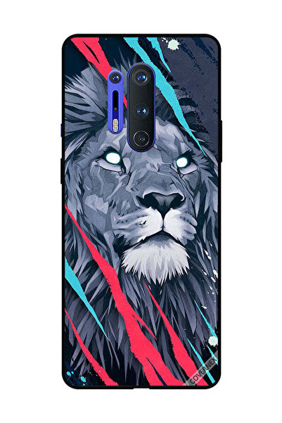 Covernex غطاء حماية لهاتف OnePlus 8 Pro برسومات الأسد الملك