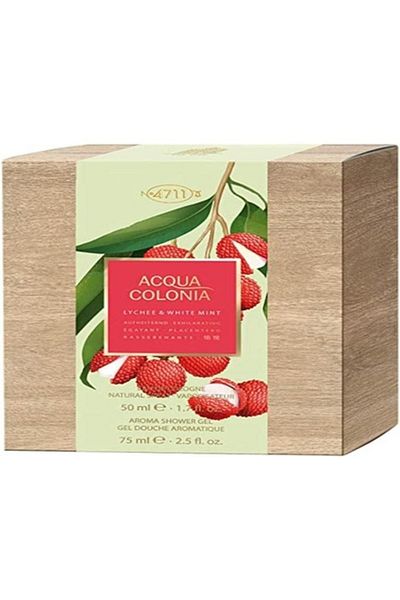 4711 Acqua Colonia Unisex perfume set, 4711 Acqua Colonia, 2 pieces, Mint and Lychee