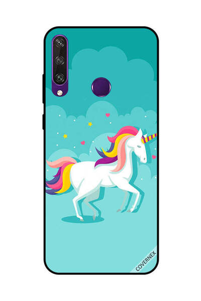 Covernex غطاء حماية لهاتف هواوي Y6P بتصميم وحيد القرن