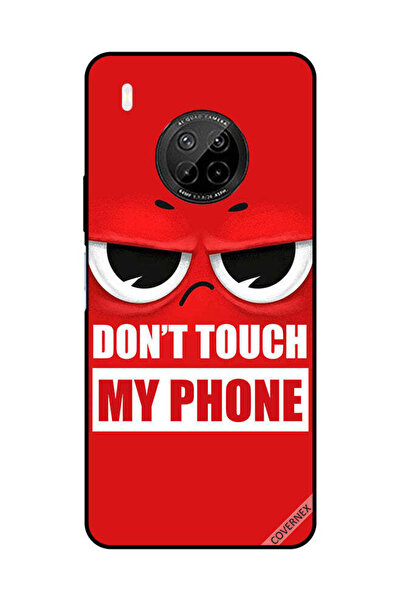 Covernex Protective Case Cover For Huawei Y9A Don't Touch My Phone Red