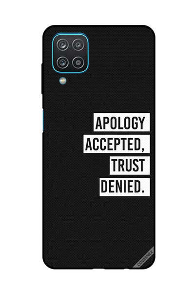 Covernex غطاء حماية لهاتف سامسونج جالاكسي A12/M12، اعتذار مقبول، ثقة مخلصة