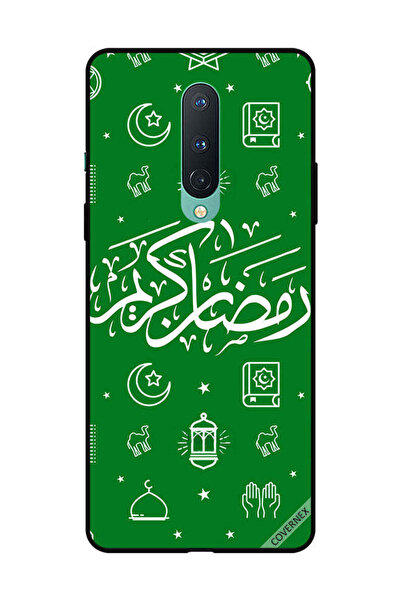 Covernex غطاء حماية لهاتف ون بلس 8 - رمضان كريم - أخضر