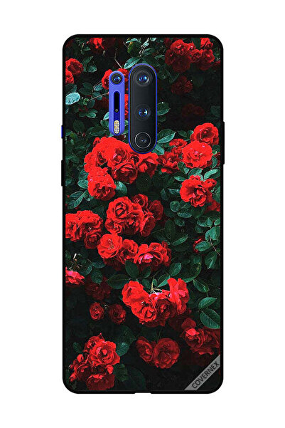 Covernex غطاء حماية لهاتف OnePlus 8 Pro - حديقة الورود الحمراء