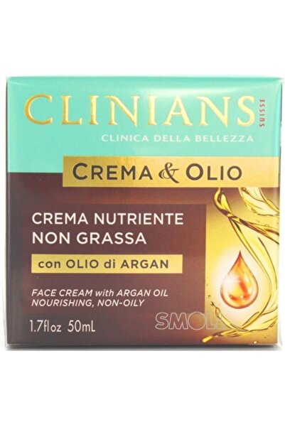 Clinians Cremă nutritivă cu ulei de argan, Clinians, 50ml