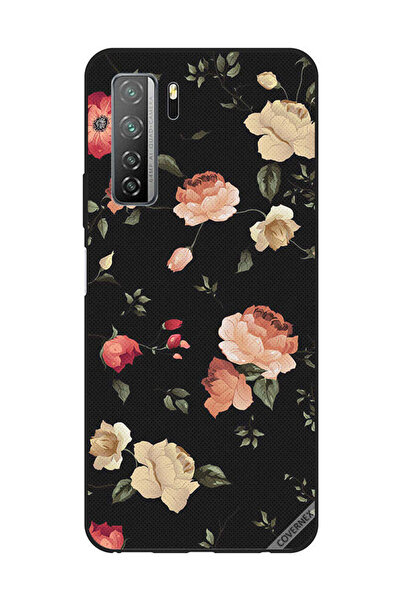 Covernex غطاء حماية لهاتف هواوي نوفا 7SE/P40 لايت 5G - لوتس ملون