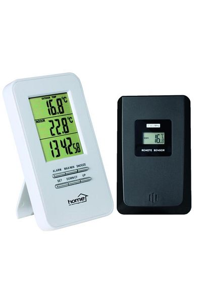 Somogyi Thermometer with wireless indoor and outdoor functionality and alarm HC 11