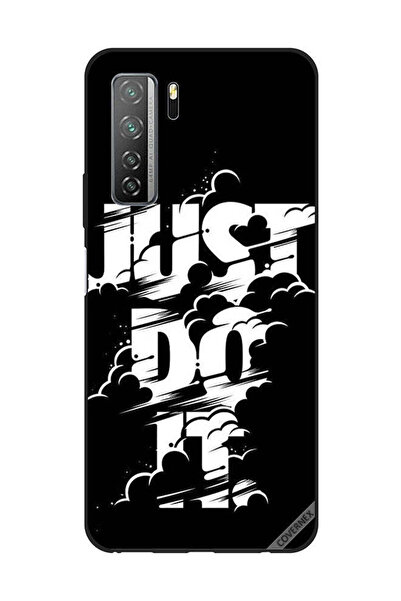 Covernex غطاء حماية لهاتف هواوي نوفا 7SE/P40 لايت 5G، مطبوع عليه Just Do It ب...