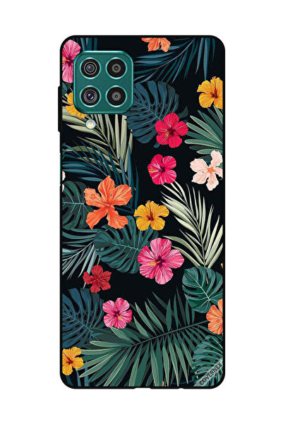 Covernex غطاء حماية لهاتف سامسونج جالاكسي M62/F62 بنقشة زهور متعددة الألوان و...