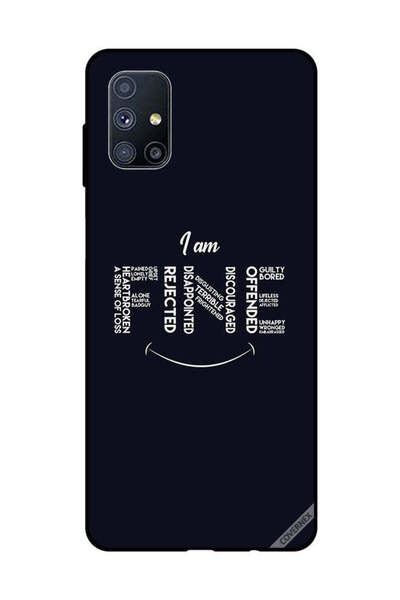 Covernex غطاء حماية لهاتف سامسونج جالاكسي M51، أنا بخير ومرفوض