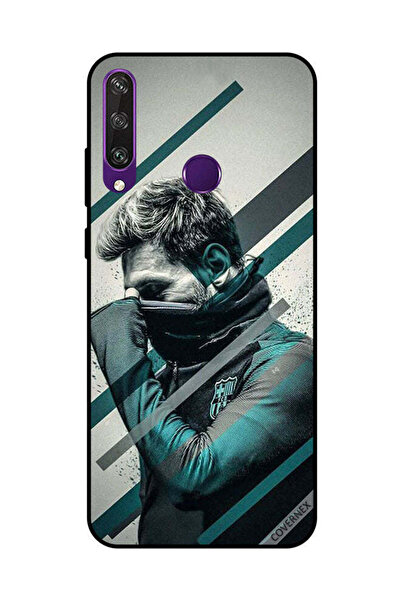 Covernex غطاء حماية لهاتف هواوي Y6P ميسي يخفي وجهه