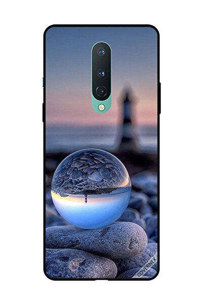Covernex غطاء حماية لهاتف OnePlus 8، تصوير رائع للطبيعة في زجاج دائري