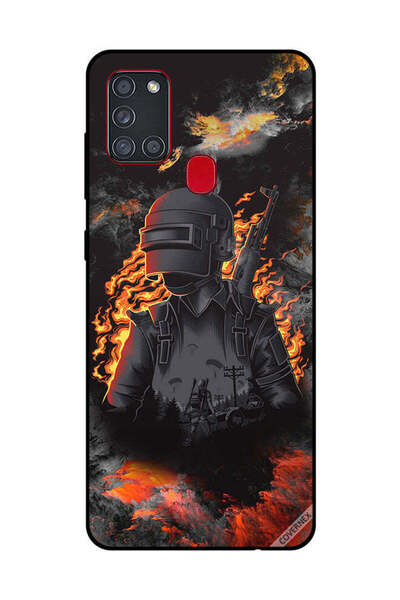 Covernex غطاء حماية لهاتف سامسونج جالاكسي A21S - لاعب دمر الأعداء