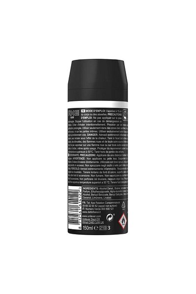 Ohmibod Deodorant spray, Axe Black, aluminum-free, 150 ml