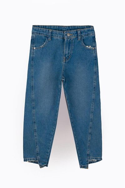 YİGİT BUTİK Yigit Boutique Mom Fit Girl's Jean Pants