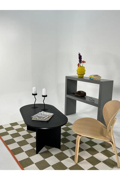 kuppdesign - Leo Large Orta Sehpa Siyah