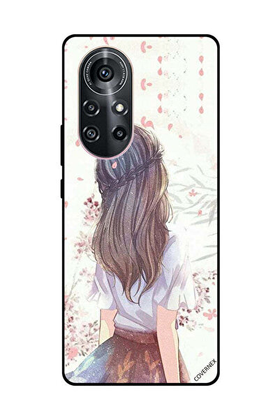 Covernex غطاء حماية لهاتف هواوي نوفا 8 برو 5G فتاة لطيفة في تفكير عميق